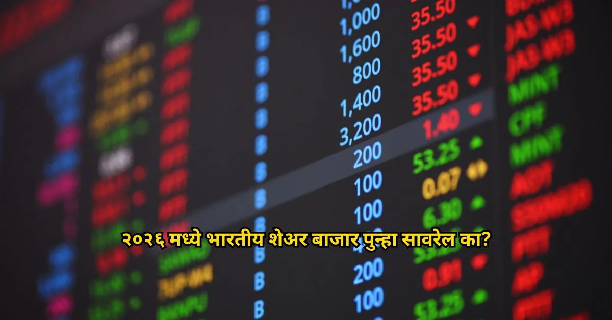 २०२६ मध्ये भारतीय शेअर बाजार पुन्हा सावरेल का?